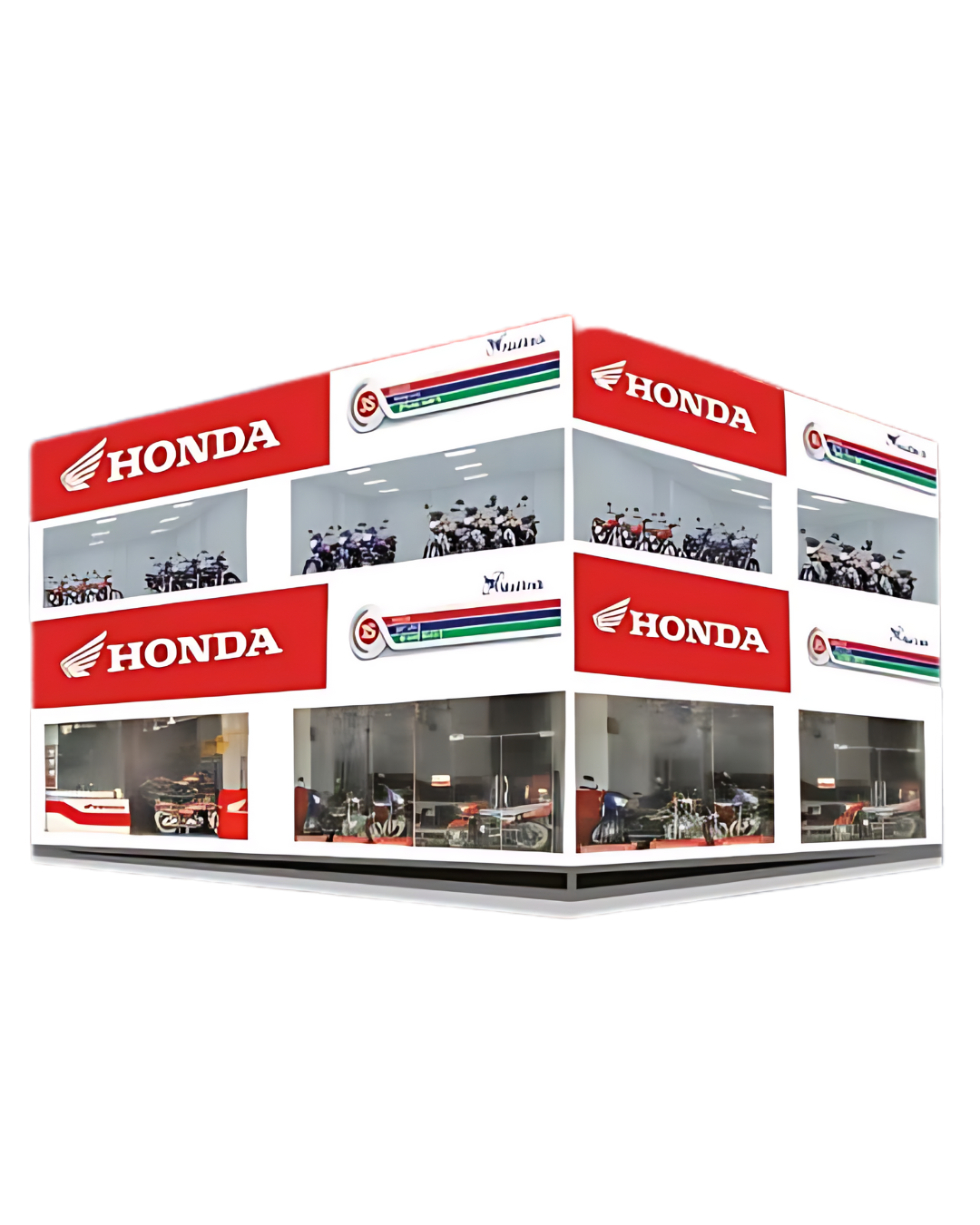 Shaheen Honda showroom, Kahror Pacca