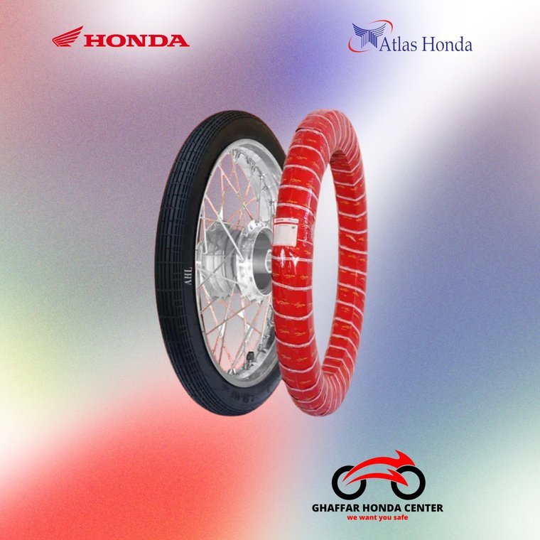 Tyre With Tube -Gt-125 Front