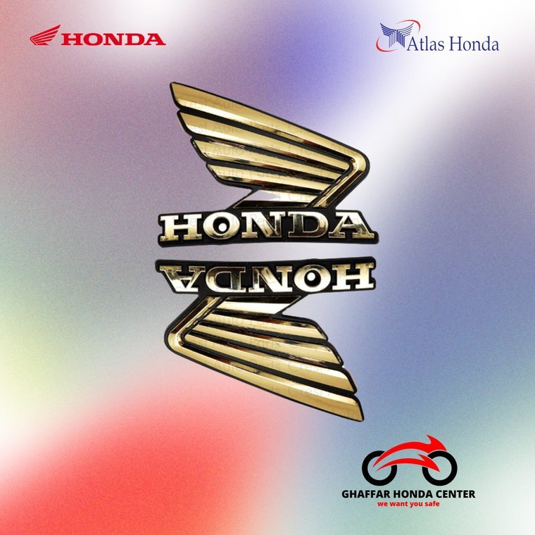 Emblem, R Fuel Tank